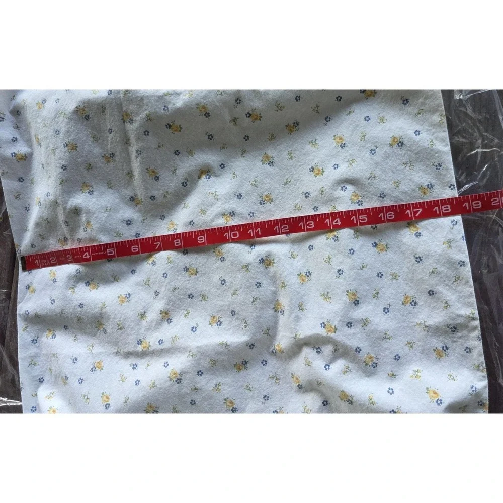 Ralph Lauren Nelida King Pillow case White Blue Yellow Floral Cottage